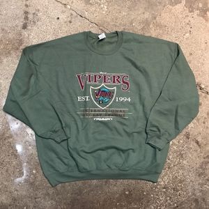 Detroit Vipers Est 1994 Sweatshirt Sand 3X